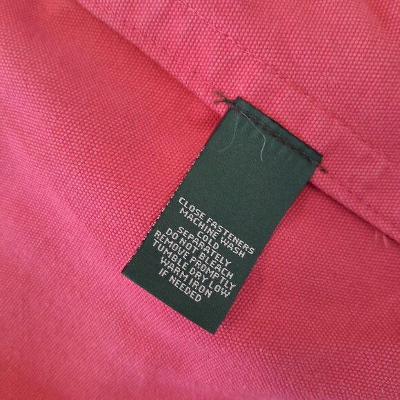 Coat LRL Lauren Jeans Co Ralph Lauren Cotton pink - Picture 10 of 11